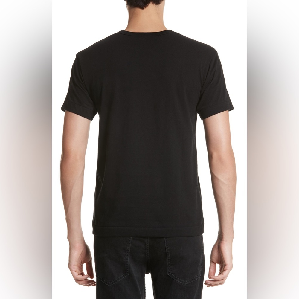 Comme des Garçons PLAY Inverted Heart Logo Graphic Tee - Picture 3 of 5